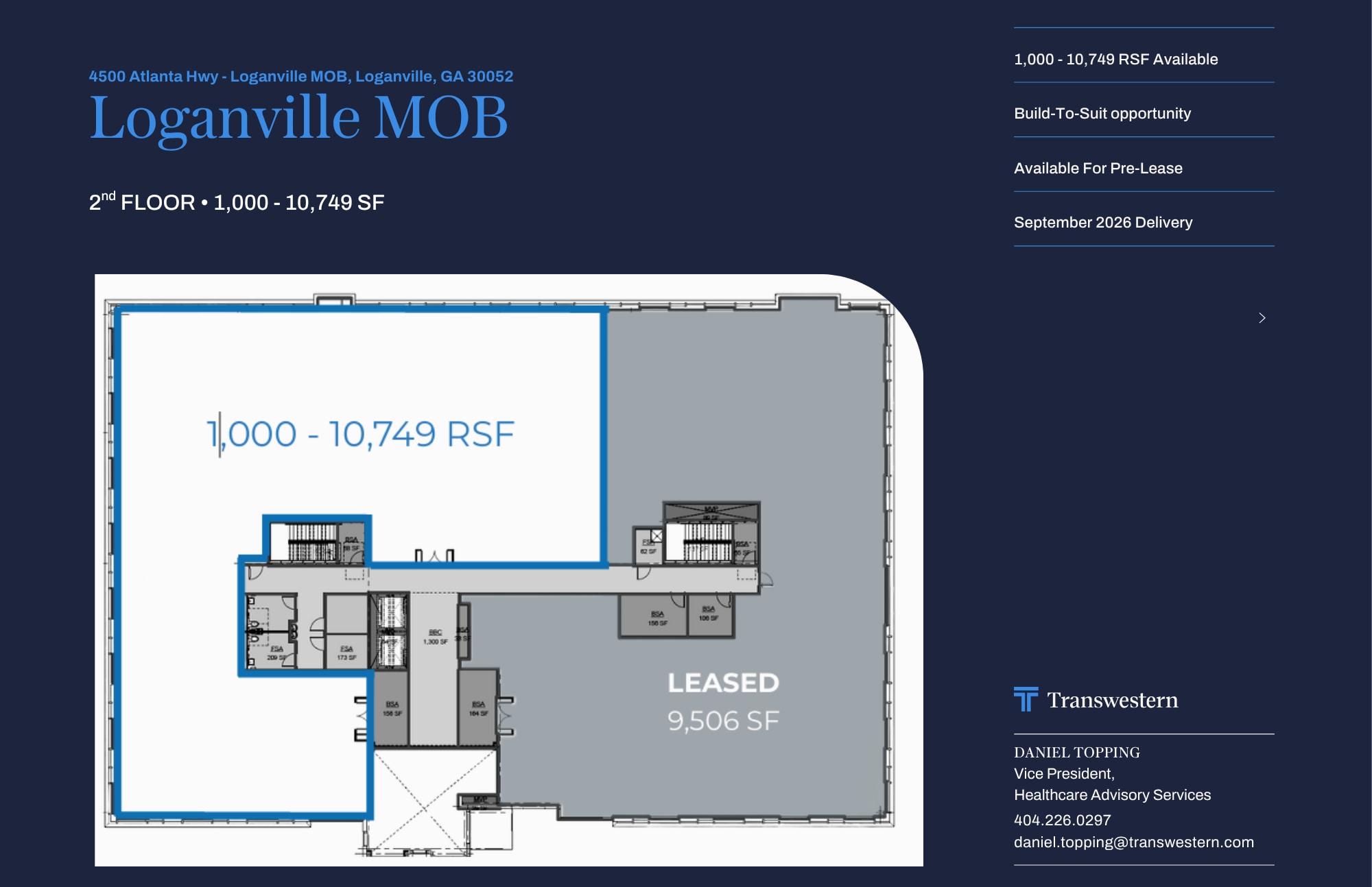 4500 Atlanta Hwy, Loganville, GA à louer Plan d’étage– Image 1 sur 1