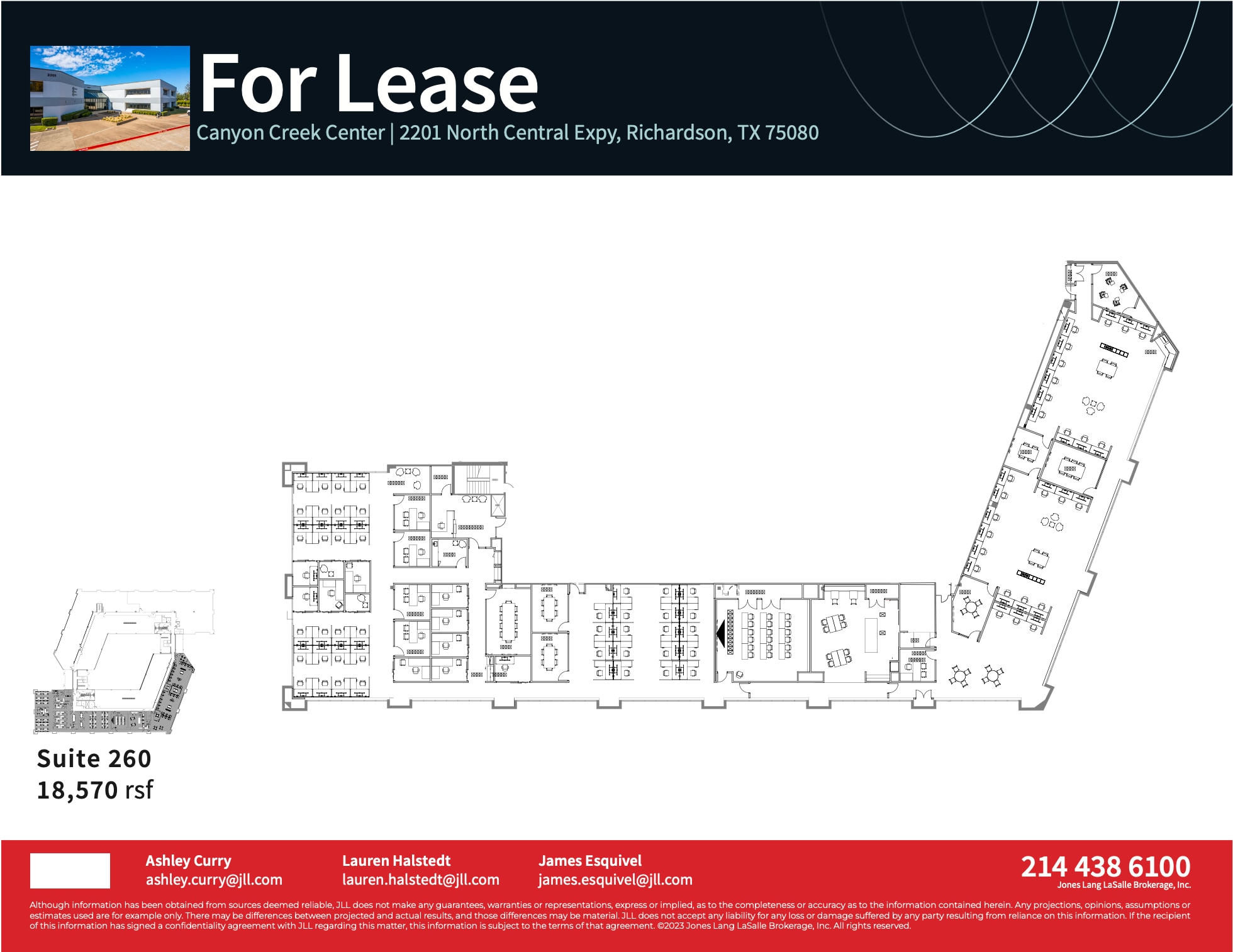 2201 N Central Expy, Richardson, TX à louer Plan d’étage– Image 1 sur 1
