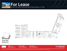 2201 N Central Expy, Richardson, TX à louer Plan d’étage– Image 1 sur 1