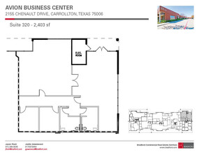 2155 Chenault Dr, Carrollton, TX à louer Plan d’étage– Image 2 sur 2