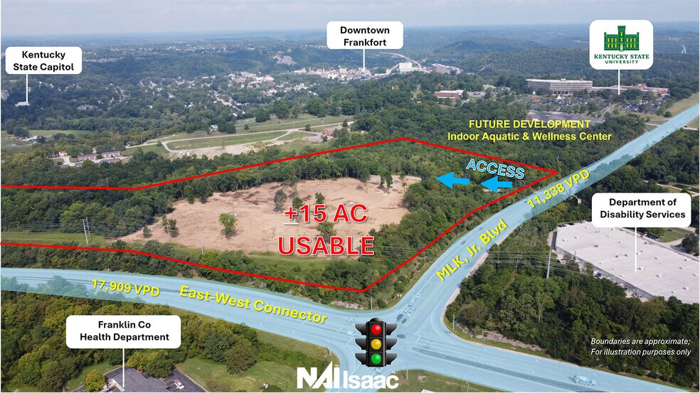 101 Martin Luther King Jr Blvd, Frankfort, KY à vendre - Photo de l’immeuble – Image 1 sur 6