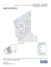 11777 San Vicente Blvd, Los Angeles, CA à louer Plan d’étage– Image 1 sur 1
