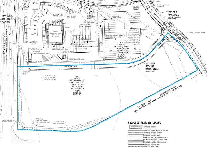 Venture Dr, Bellefonte, PA à louer - Plan de site – Image 2 sur 5