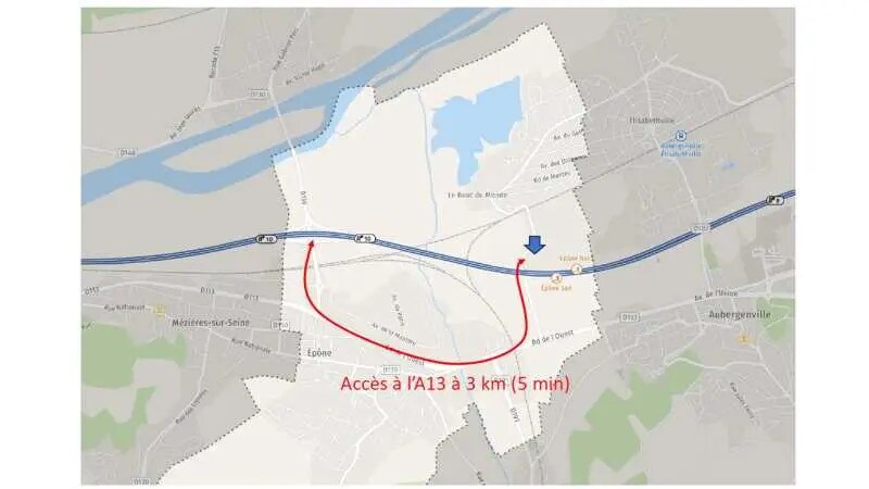 Bureau dans Épône à vendre - Photo de l’immeuble – Image 2 sur 13