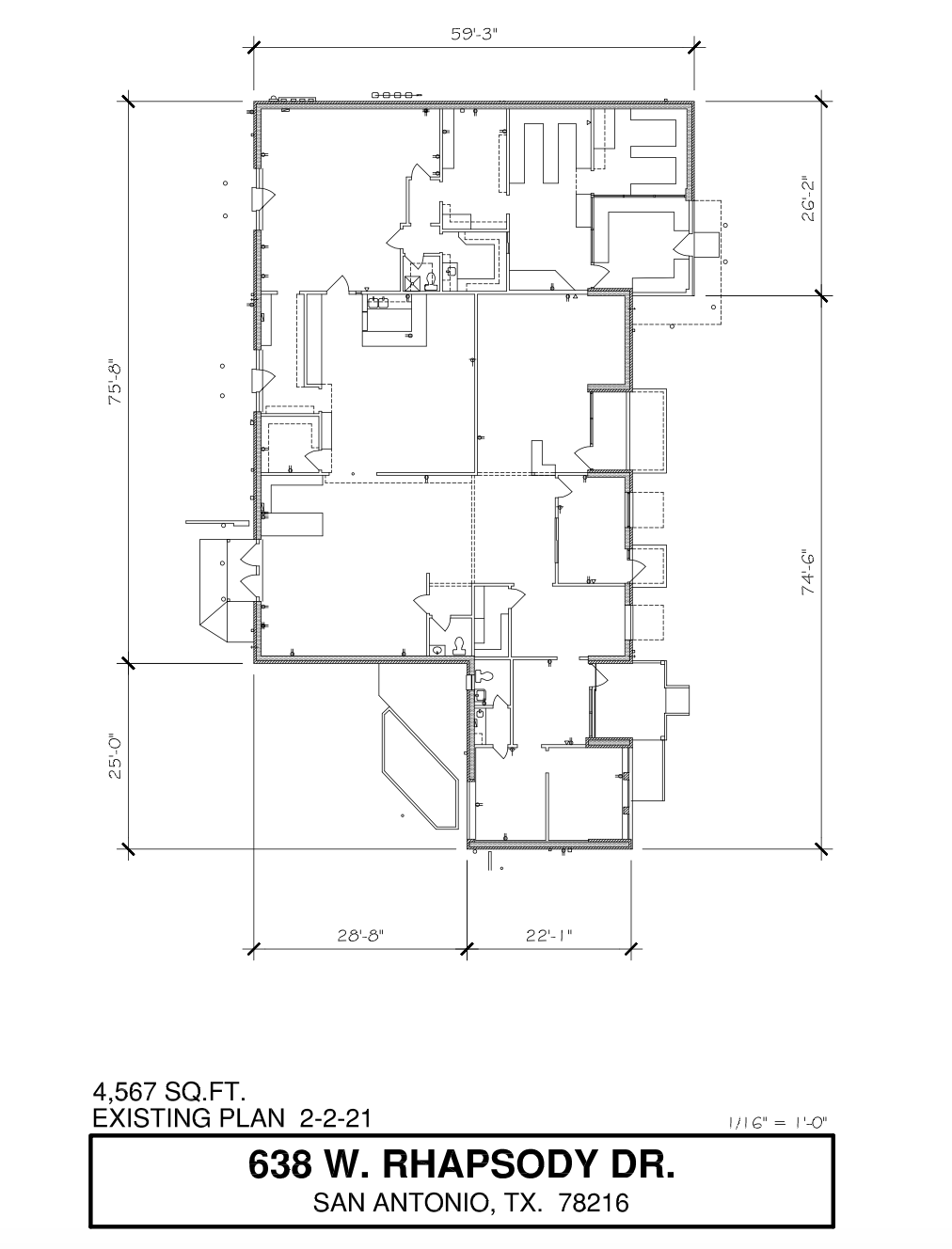 11912-11918 Persuasion Dr, San Antonio, TX à louer Plan d’étage– Image 1 sur 1