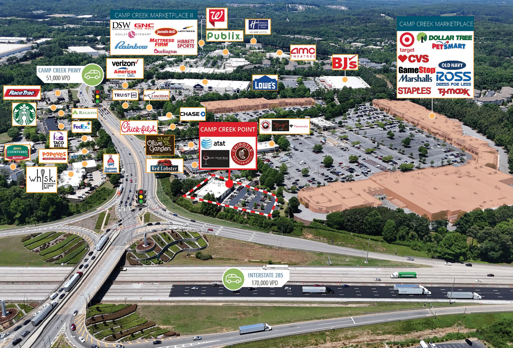 3330 Camp Creek Pky, Atlanta, GA à vendre Photo de l’immeuble– Image 1 sur 7