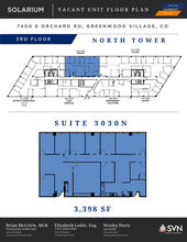 7400 E Orchard Rd, Greenwood Village, CO à louer Plan d’étage– Image 1 sur 1