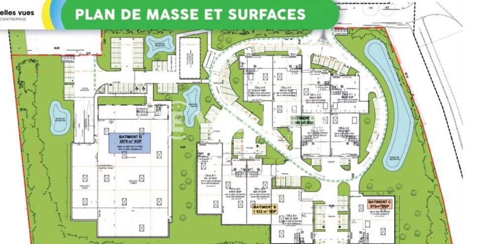 Local d'activités dans Ollainville à vendre - Plan d’étage – Image 3 sur 3