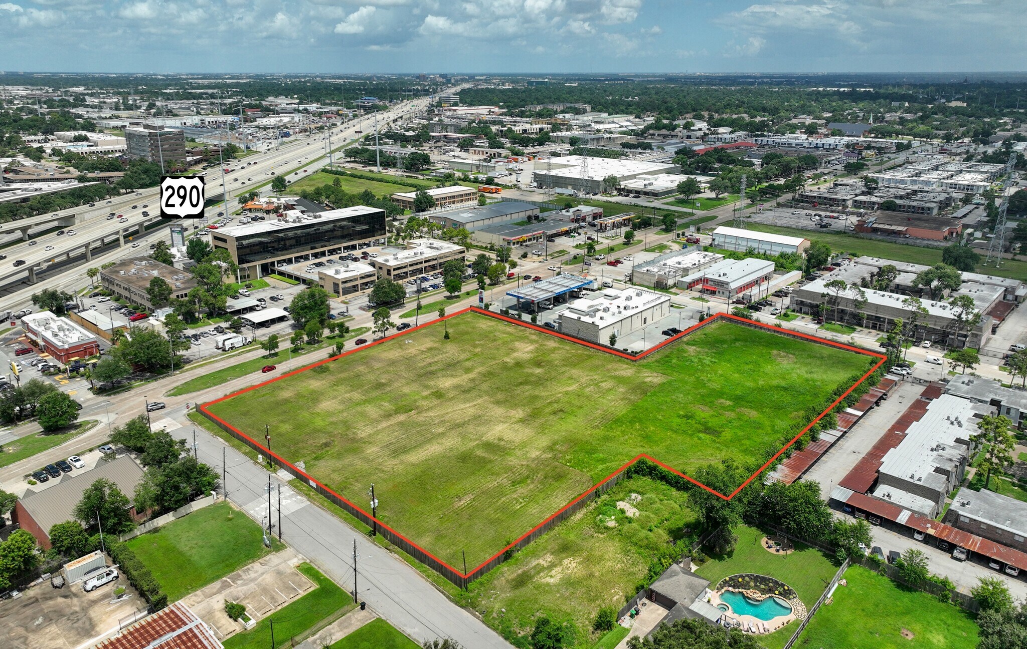 2800 Mangum Rd, Houston, TX à vendre Photo de l’immeuble– Image 1 sur 4