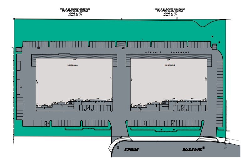 1730 W Sunrise Blvd, Gilbert, AZ à louer - Plan de site – Image 3 sur 3