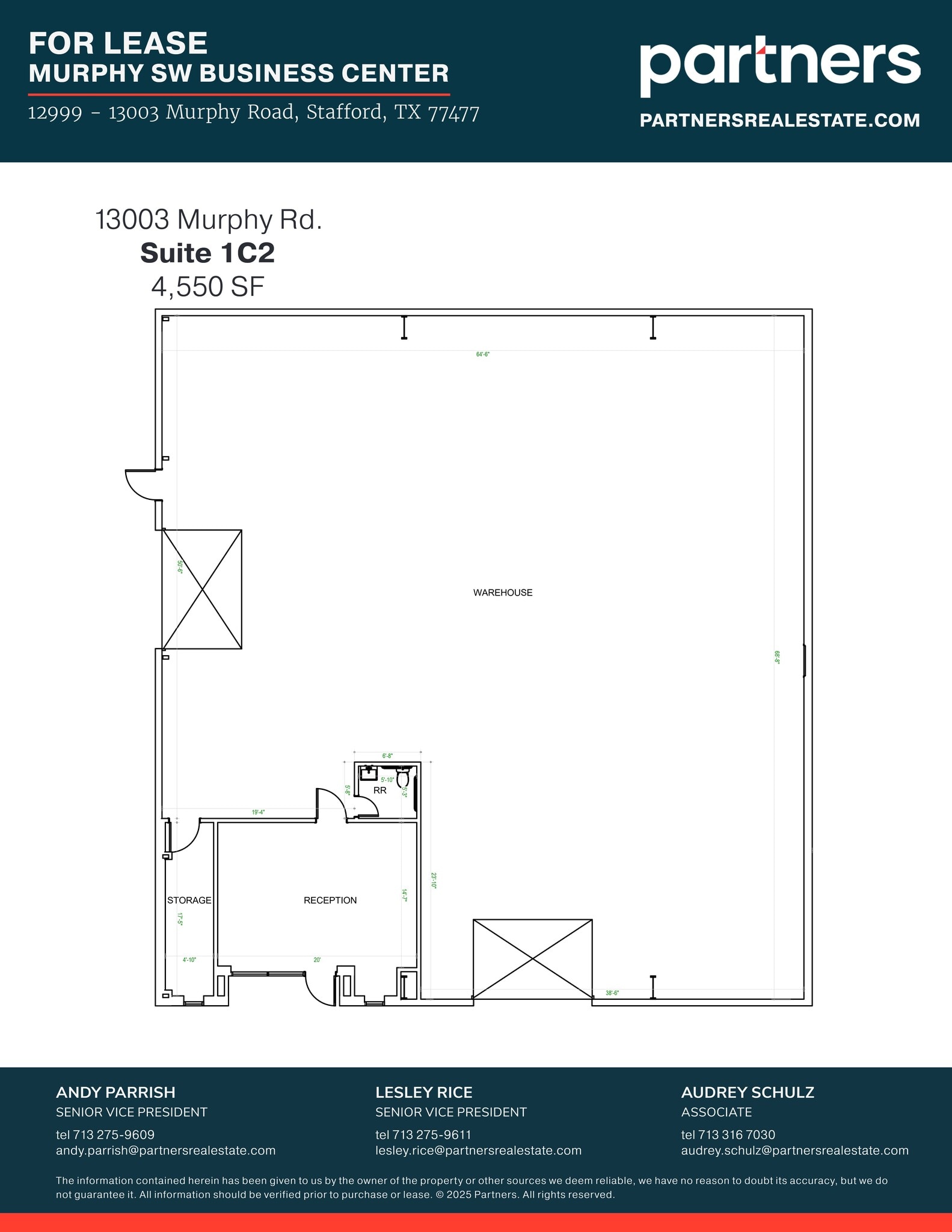 12999-13003 Murphy Rd, Stafford, TX à louer Plan de site– Image 1 sur 1