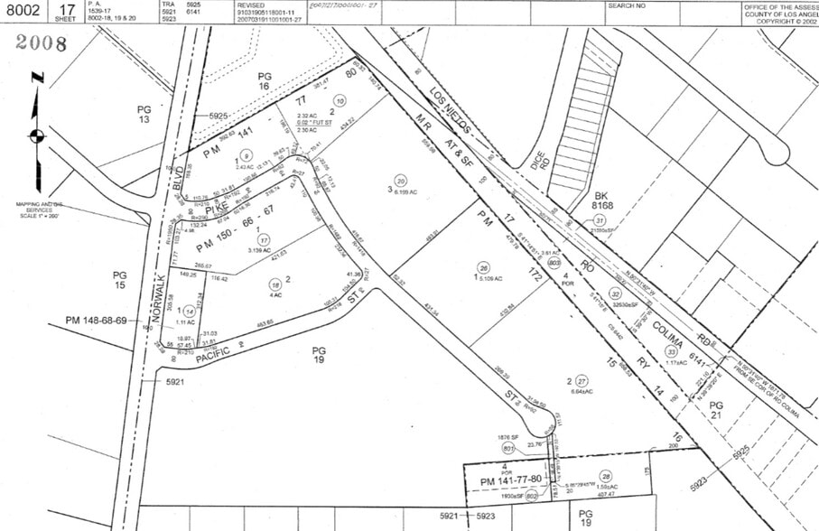 9520 Norwalk Blvd, Santa Fe Springs, CA à louer - Plan cadastral – Image 3 sur 3