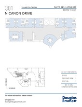 301-333 N Canon Dr, Beverly Hills, CA à louer Plan d’étage– Image 1 sur 1