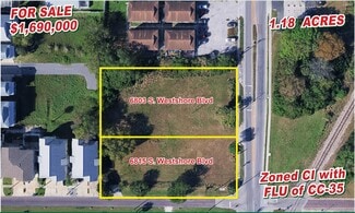 Plus de détails pour 6803-6815 S West Shore Blvd, Tampa, FL - Terrain à vendre