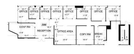 1777 Oakland Blvd, Walnut Creek, CA à louer Plan d’étage– Image 1 sur 1
