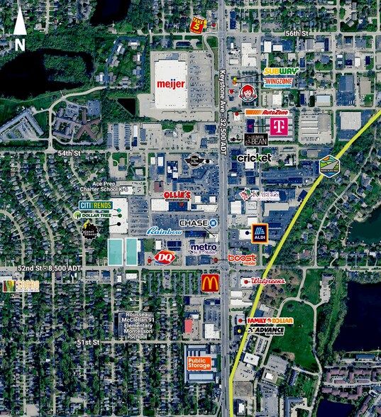 2020-2050 52nd St, Indianapolis, IN à vendre - Photo de l’immeuble – Image 2 sur 2