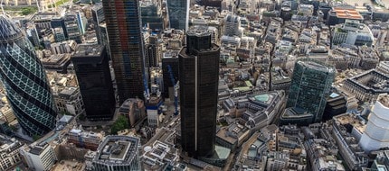 25 Old Broad St, Londres, LND - VUE AÉRIENNE  vue de carte