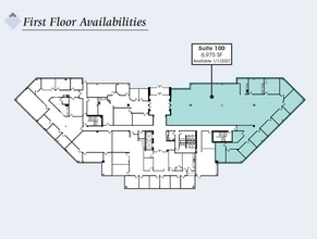 425 S Woods Mill Rd, Town and Country, MO à louer Plan d’étage– Image 1 sur 1