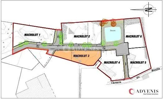 Terrain dans Ambarès-et-Lagrave à vendre - Plan de site – Image 2 sur 6