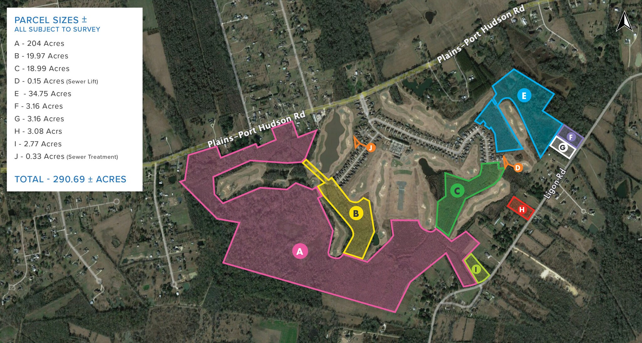 1100 E Plains Port Hudson Rd, Zachary, LA à vendre Aérien– Image 1 sur 9