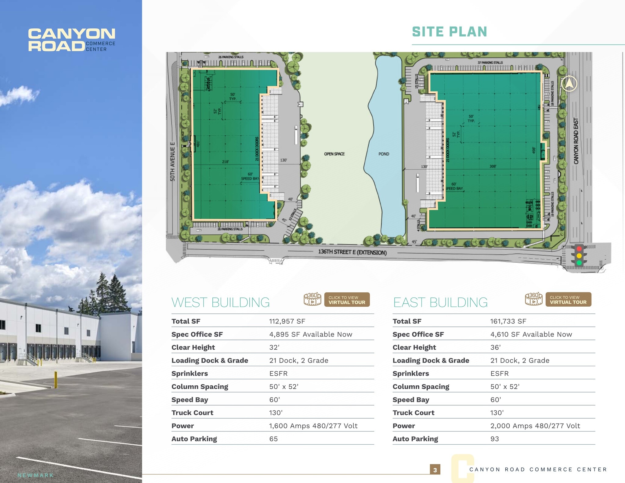 13510 E Canyon Rd, Tacoma, WA à louer Plan de site– Image 1 sur 2