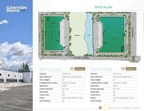 13510 E Canyon Rd, Tacoma, WA à louer Plan de site– Image 1 sur 2