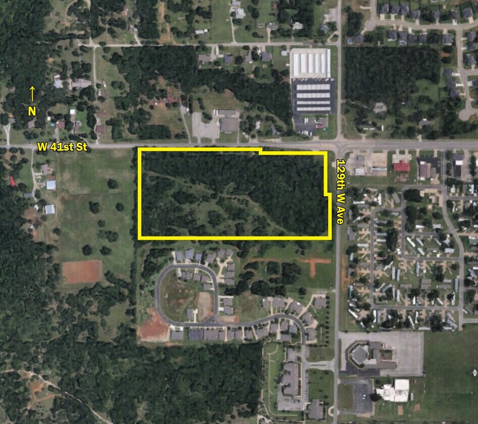 W 41st and 129th W Ave, Sand Springs, OK à vendre Photo de l’immeuble– Image 1 sur 7