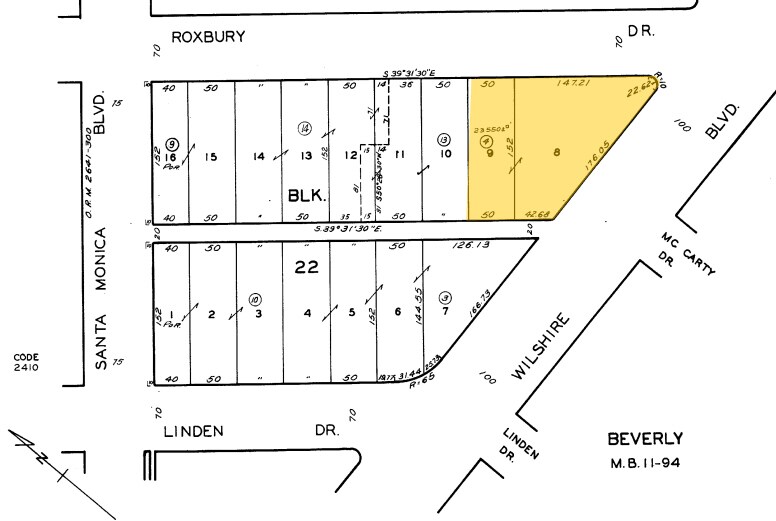 9701 Wilshire Blvd, Beverly Hills, CA à louer - Plan cadastral – Image 2 sur 35