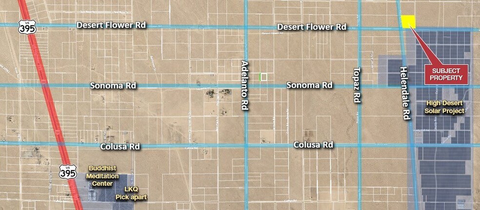 Helendale Rd, Adelanto, CA à vendre - Photo principale – Image 1 sur 1
