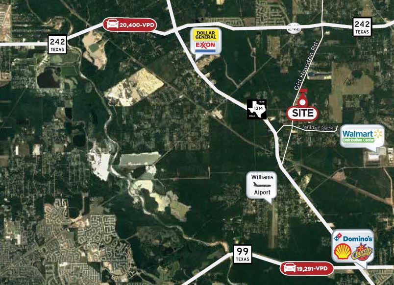 18261 Old Houston Rd, Conroe, TX à louer - Photo de l’immeuble – Image 2 sur 26