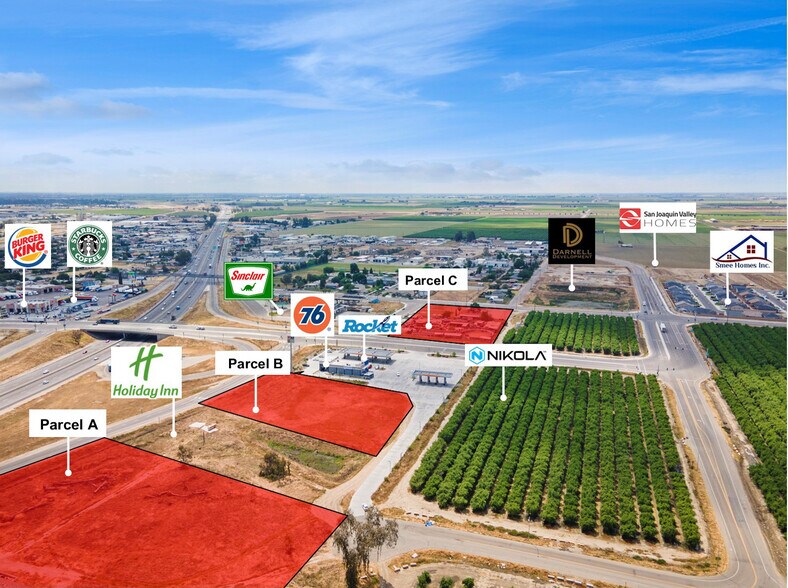 Retail Land: CA-99/Betty Dr ±7.98 Acres portefeuille de 3 biens à vendre sur LoopNet.fr - Photo de l’immeuble – Image 2 sur 16