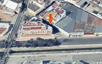 L'Alcúdia - Vue aérienne vue de carte