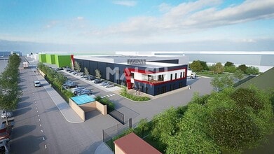 18 Avenue De Montmartin, Corbas, RHO - Vue aérienne vue de carte