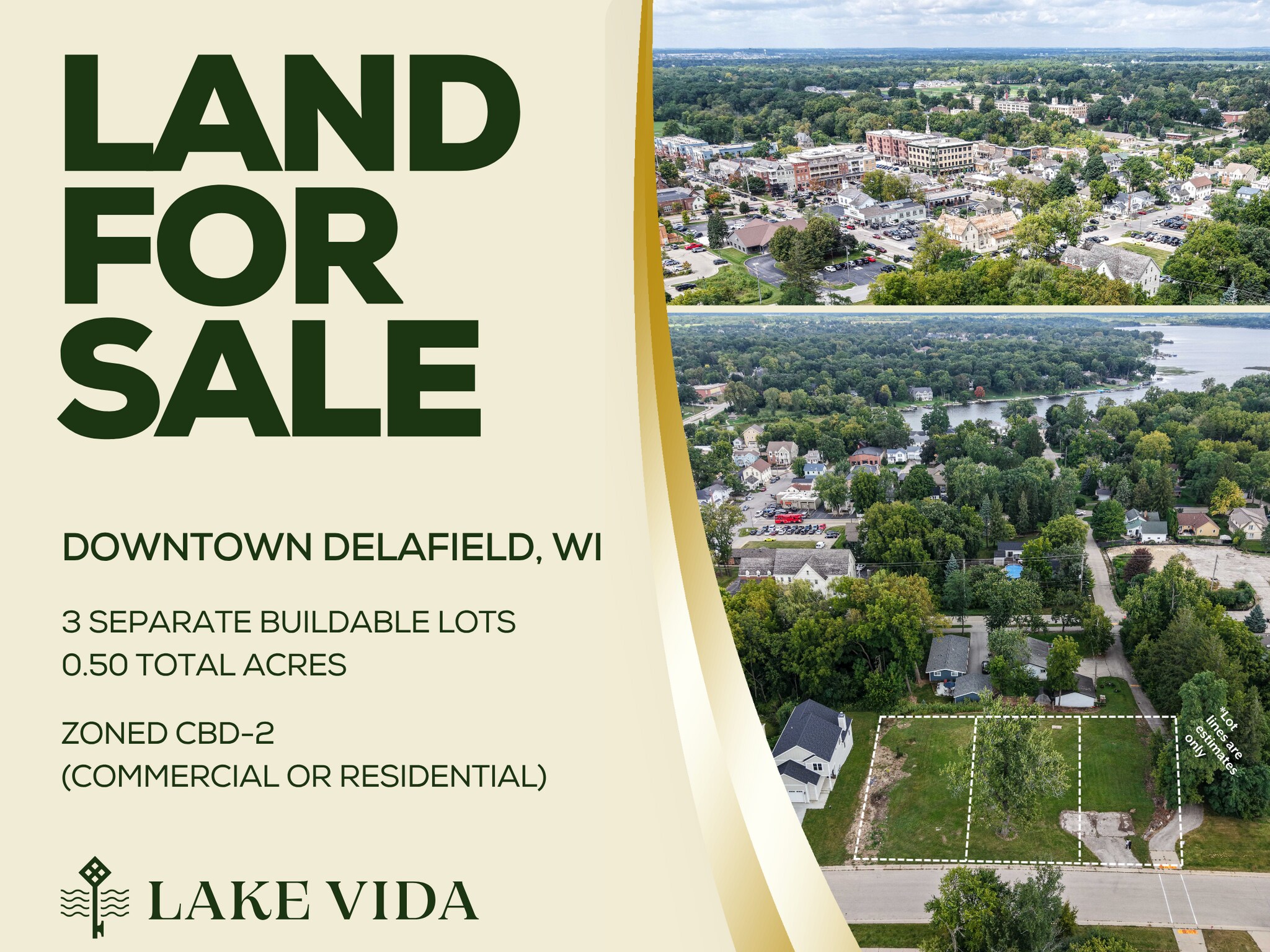 723 Division St, Delafield, WI à vendre Photo principale– Image 1 sur 10