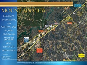 5108 Mountain View, Lula, GA - Vue aérienne vue de carte - Image1