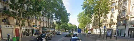 Paris - Vue aérienne  vue de carte