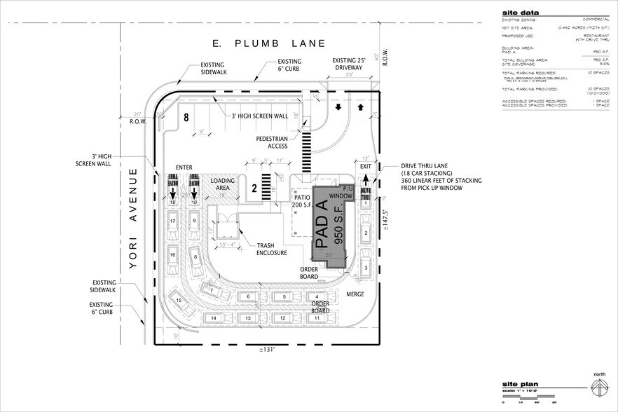 600 E Plumb Ln, Reno, NV à louer - Plan de site – Image 2 sur 7