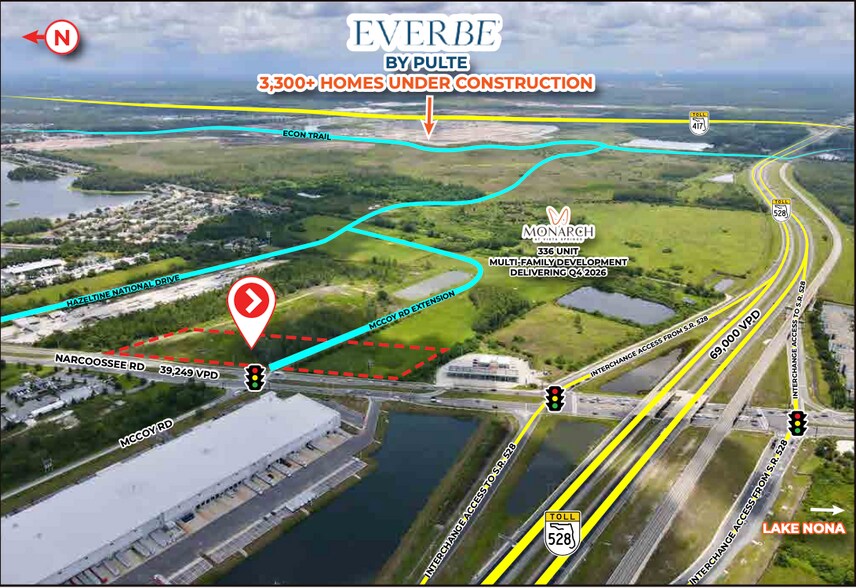 Narcoossee Rd & McCoy Rd, Orlando, FL à louer - Photo de l’immeuble – Image 3 sur 3