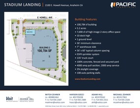 2120 E Howell Ave, Anaheim, CA à louer Plan d’étage– Image 1 sur 1
