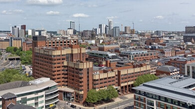 Wellington St, Leeds, WYK - Vue aérienne vue de carte - Image1