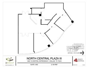 12801 N Central Expy, Dallas, TX à louer Plan d’étage– Image 1 sur 2