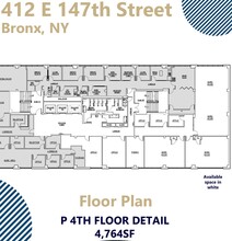 412-424 E 147th St, Bronx, NY à louer Plan d’étage– Image 1 sur 18