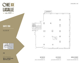 1 N La Salle St, Chicago, IL à louer Plan d’étage– Image 1 sur 7
