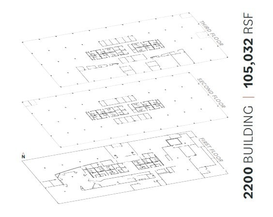 2200 Kensington Ct, Oak Brook, IL à louer Plan d’étage– Image 1 sur 1