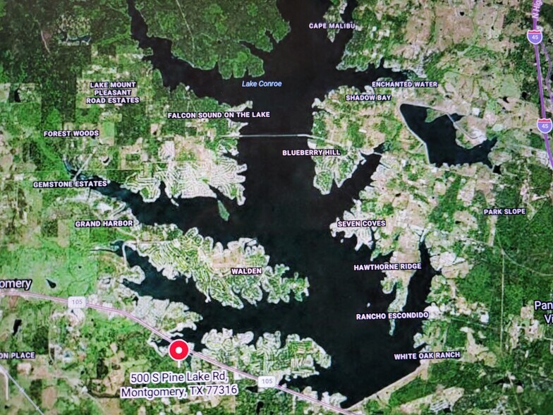 500 S Pine Lake Rd, Montgomery, TX à vendre - Aérien – Image 2 sur 19