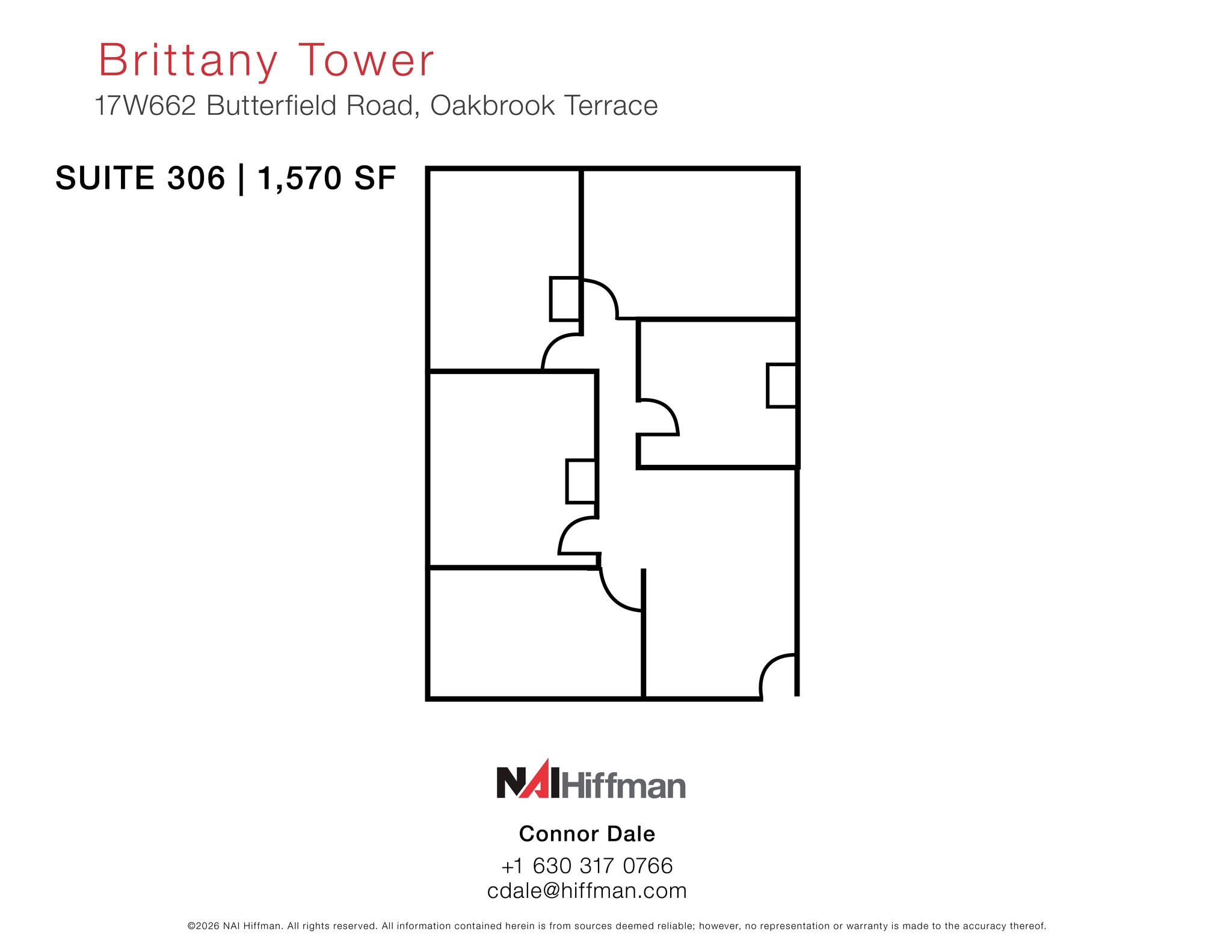 17W662 Butterfield Rd, Oakbrook Terrace, IL à louer Photo intérieure– Image 1 sur 1