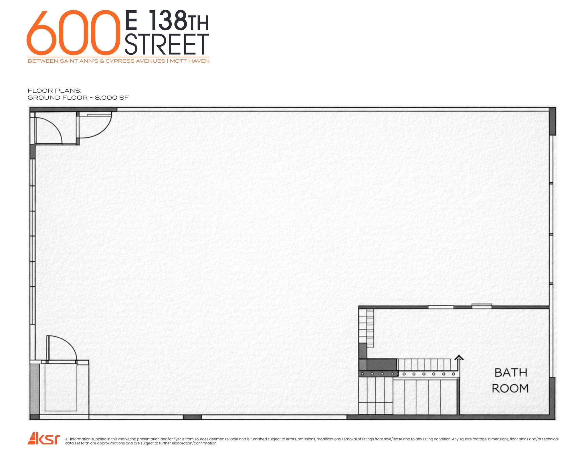600 E 138th St, Bronx, NY à louer Plan de site– Image 1 sur 2