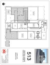513 Central Ave, Highland Park, IL à louer Plan de site– Image 1 sur 1