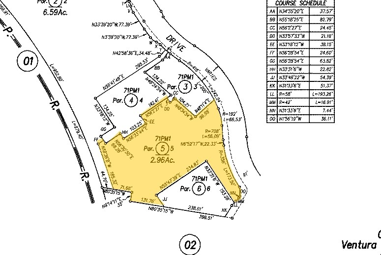 150 W Esplanade Dr, Oxnard, CA à louer - Plan cadastral – Image 2 sur 3