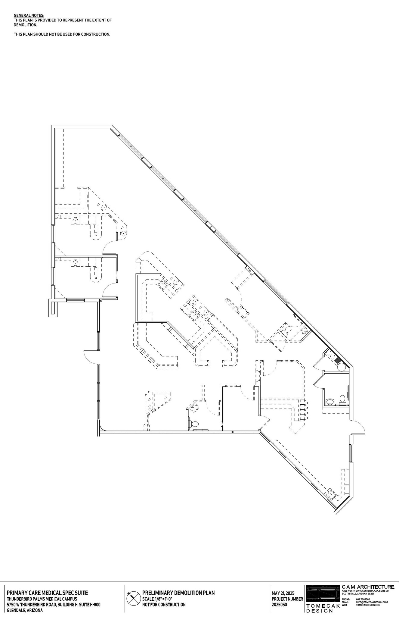 5750 W Thunderbird Rd, Glendale, AZ à louer Plan d’étage– Image 1 sur 14